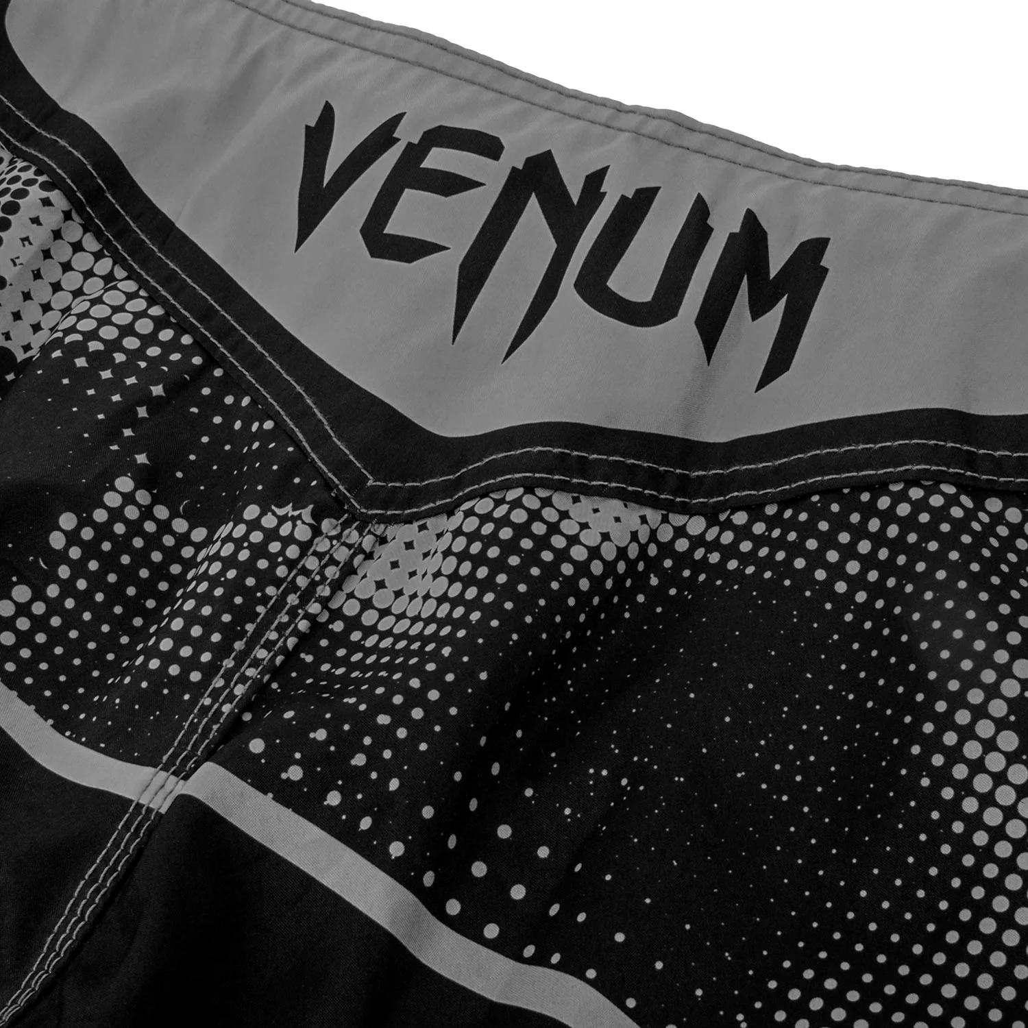 Venum Technical Fightshorts - Black/Grey - Image 7