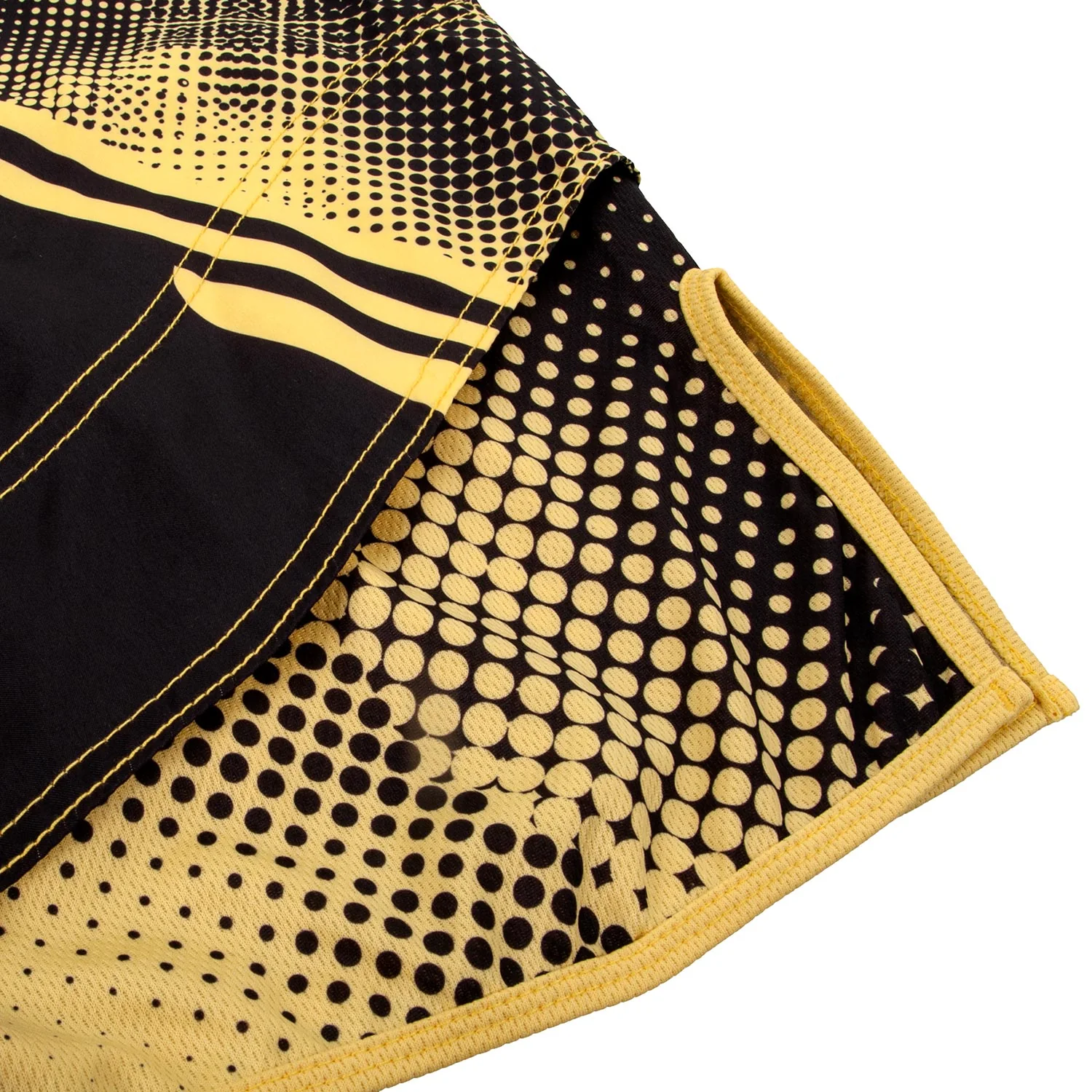 Venum Technical Fightshorts - Black/Yellow - Image 8