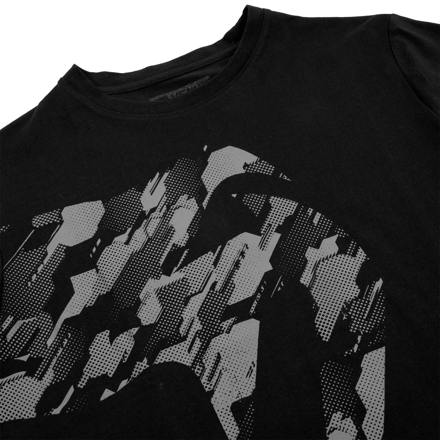 Venum Tecmo Giant T-shirt - Black/Grey - Image 5
