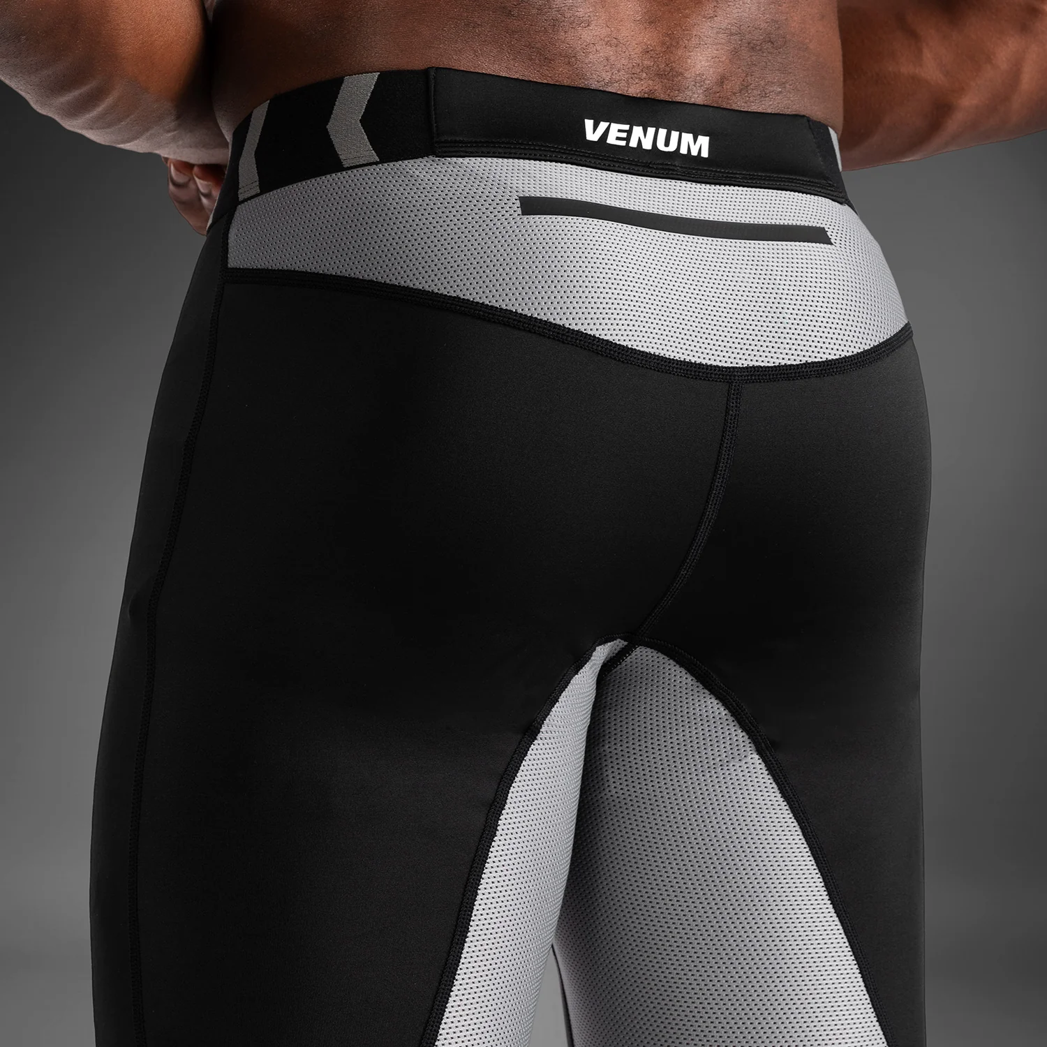 Venum Tempest Men's Spats - Black/Grey - Image 5