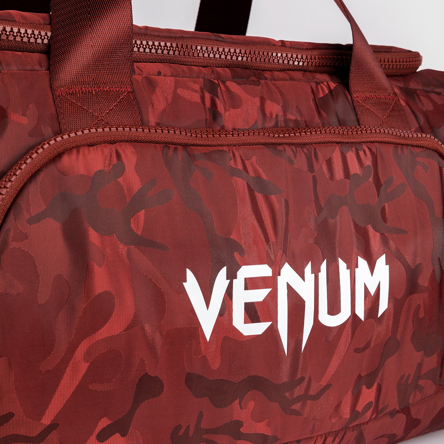 Venum Trainer Lite Sports Bag - Camo/Burgundy - Image 8