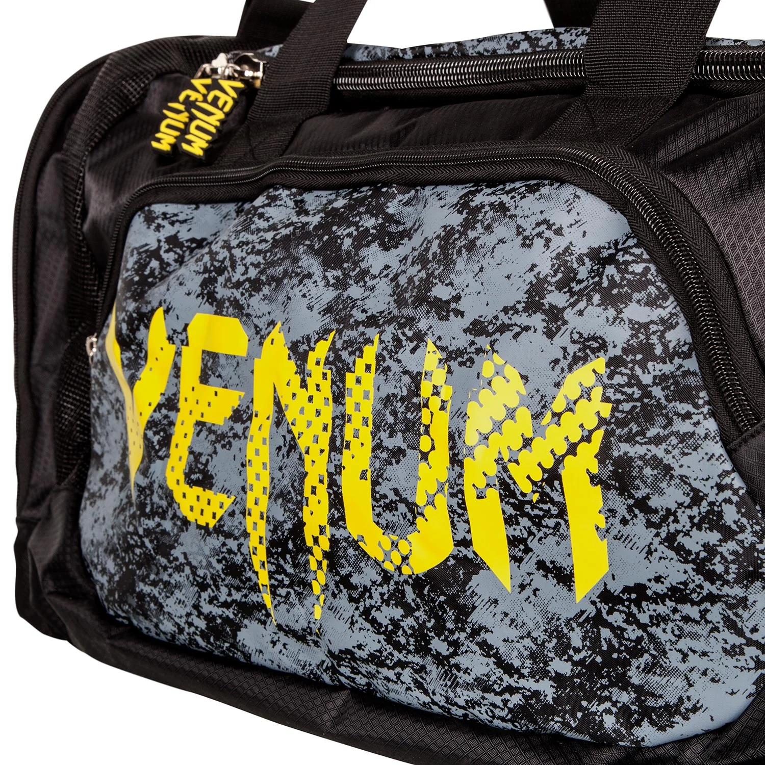 Venum Tramo Sport Bag - Black/Yellow - Image 9