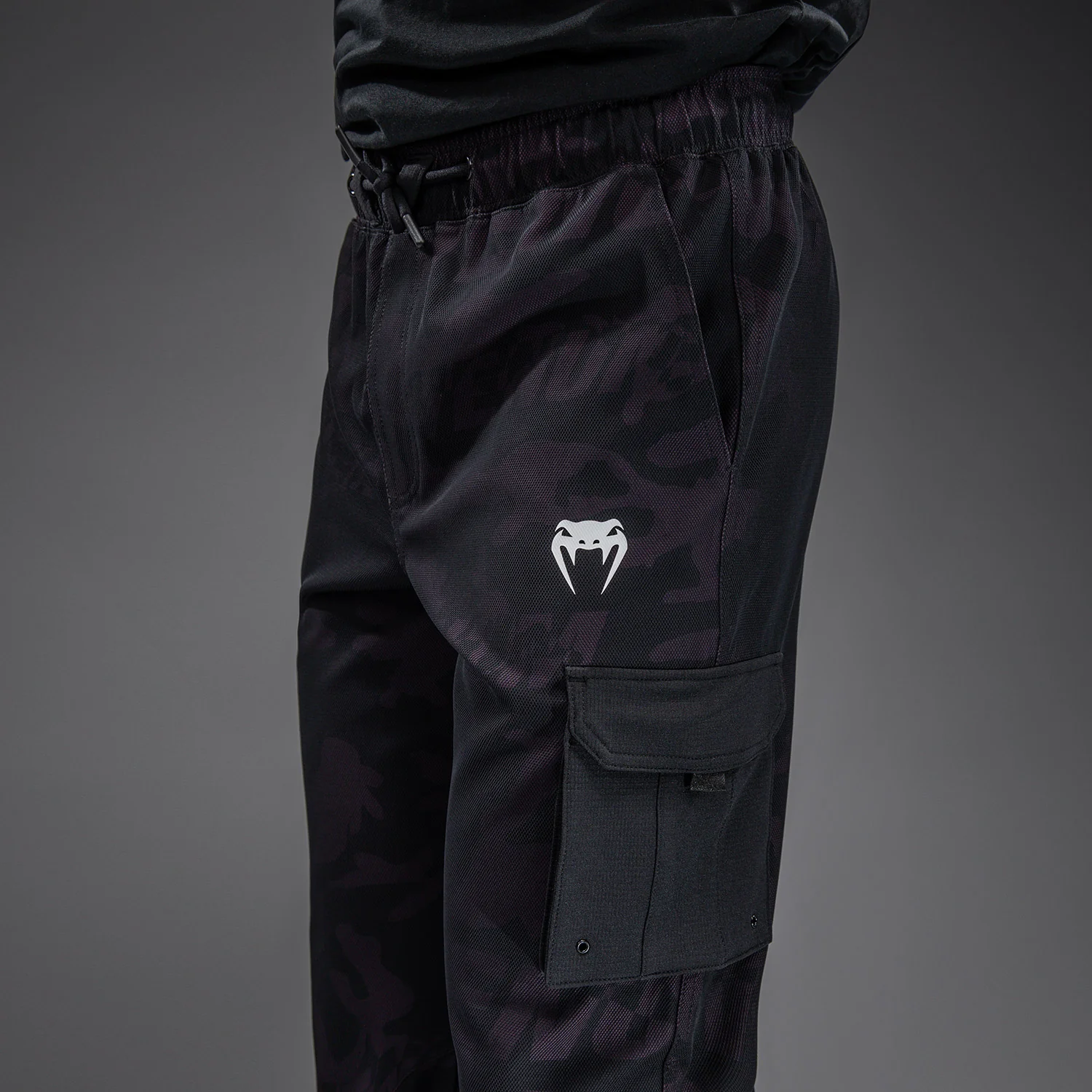 Venum Trooper Men's Tracksuit Pants - Black/Purple - Image 5