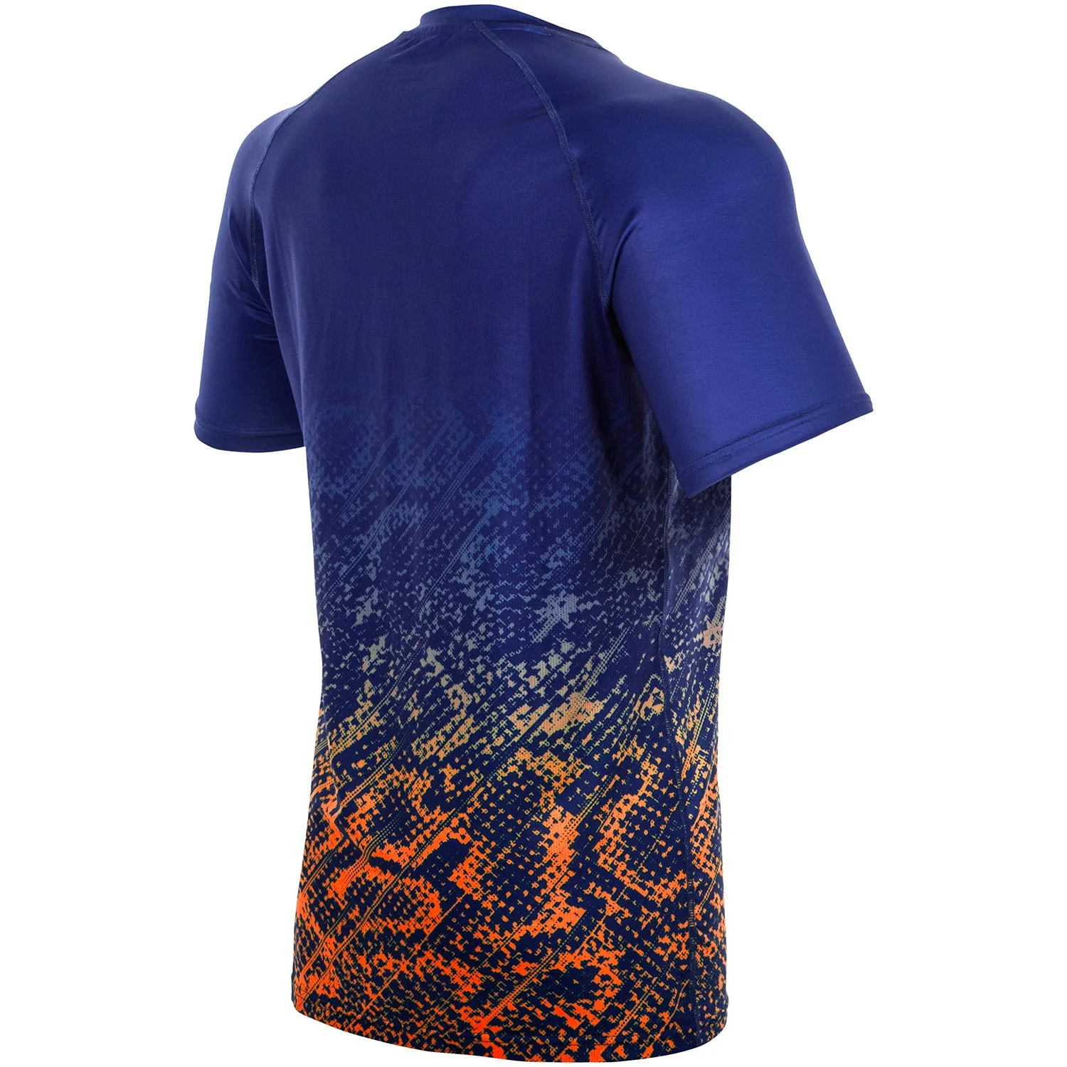 Venum Tropical Dry Tech T-Shirt - Blue/Orange - Image 3