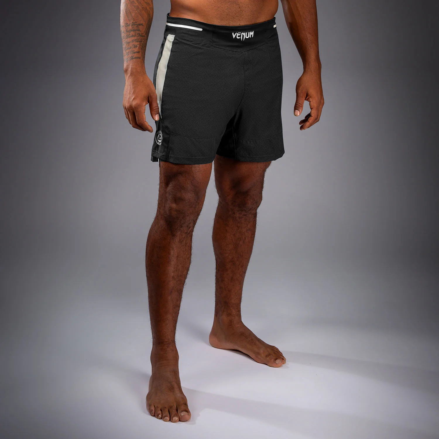 Venum x Roger Gracie Academy Fightshorts - Black - Image 2