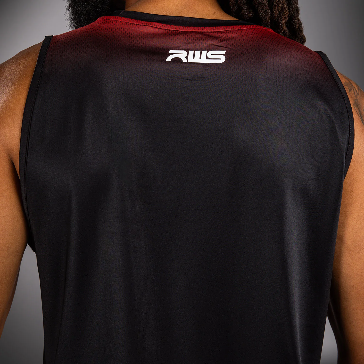 Venum x RWS 2.0 Men’s Dry-Tech Tank Top - Black/Red - Image 5