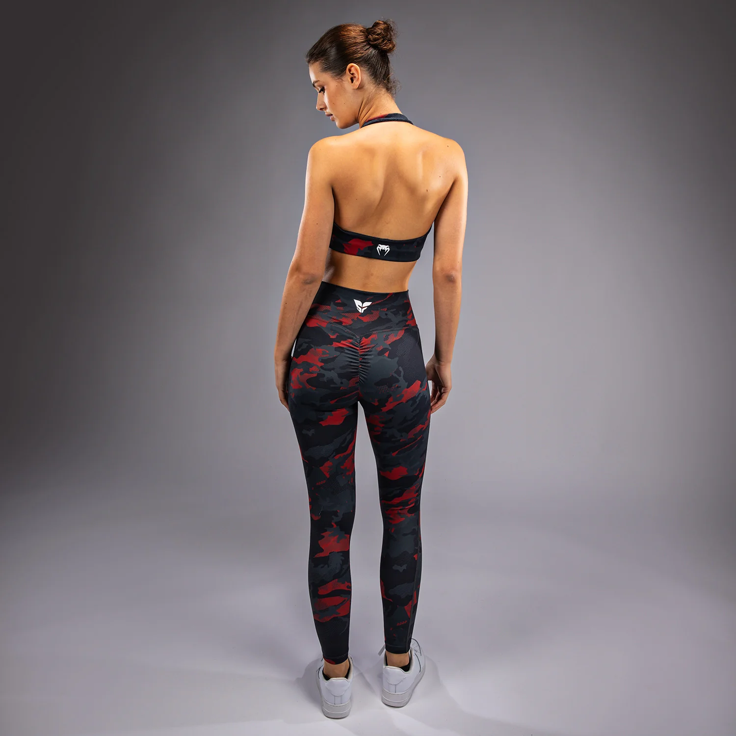 Venum x Sophia Rose Women’s Sports Bra - Urban Red Camo - Image 6