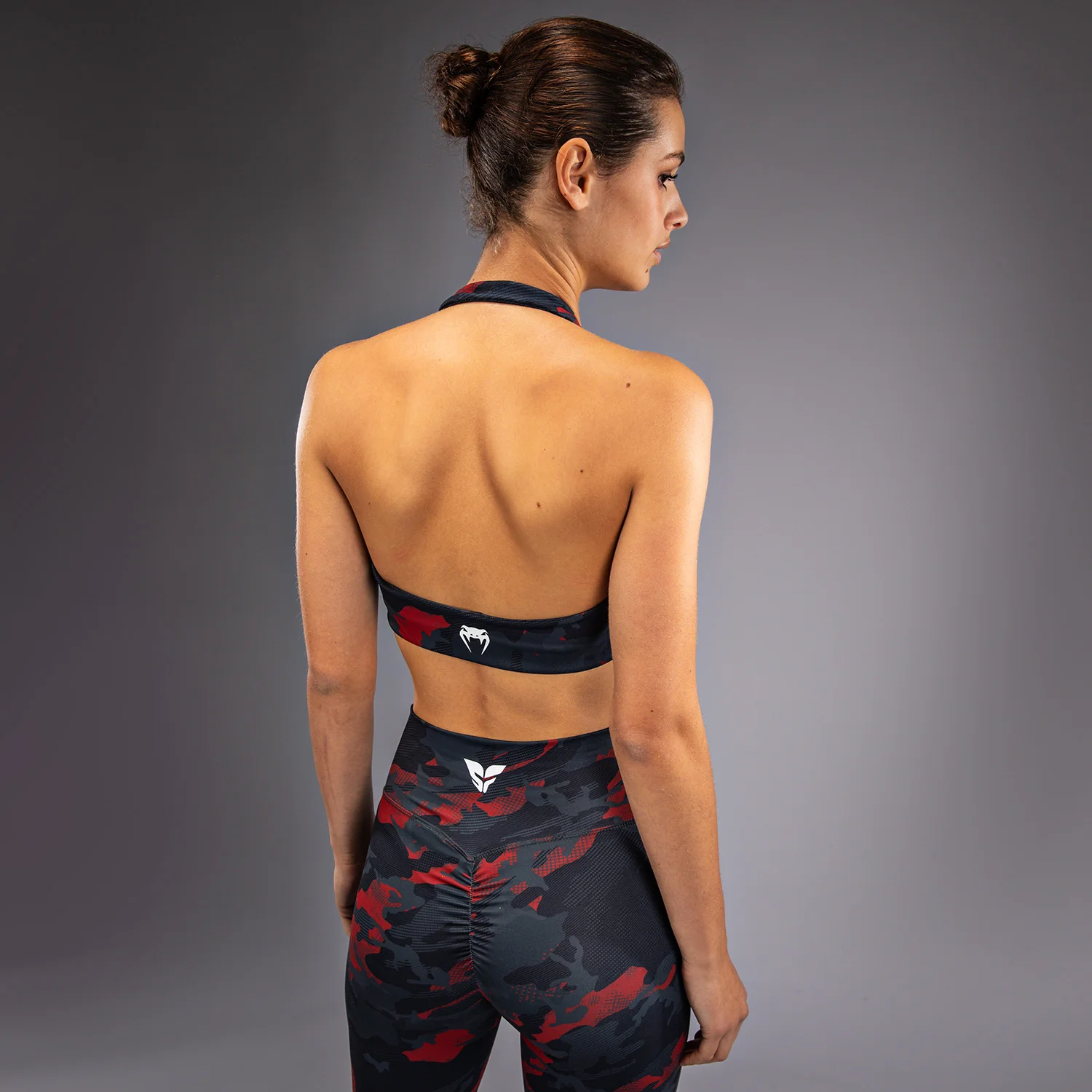 Venum x Sophia Rose Women’s Sports Bra - Urban Red Camo - Image 7