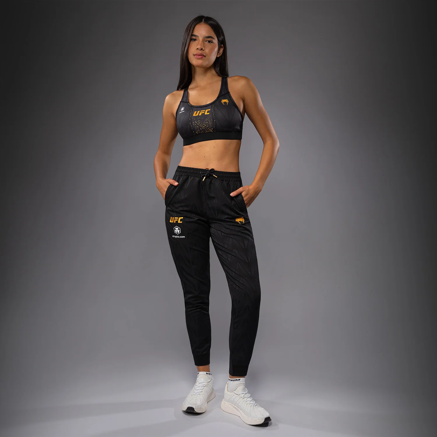 Women's UFC Zenith by Venum Champion Authentic Fight Night Walkout Pant - Image 10